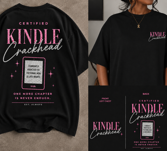 Glitter Kindle Crackhead